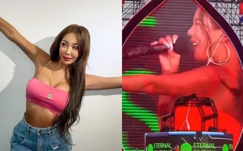 Jessi應對水槍攻擊臉的方法!網友激讚:「真正的藝人!」