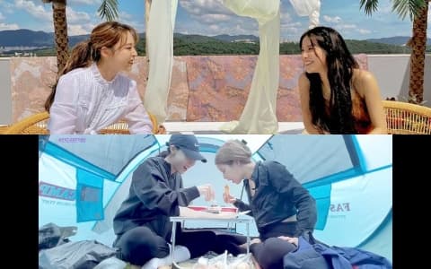 MAMAMOO Solar x 玟星...下雨天在漢江邊野餐的原因是!?