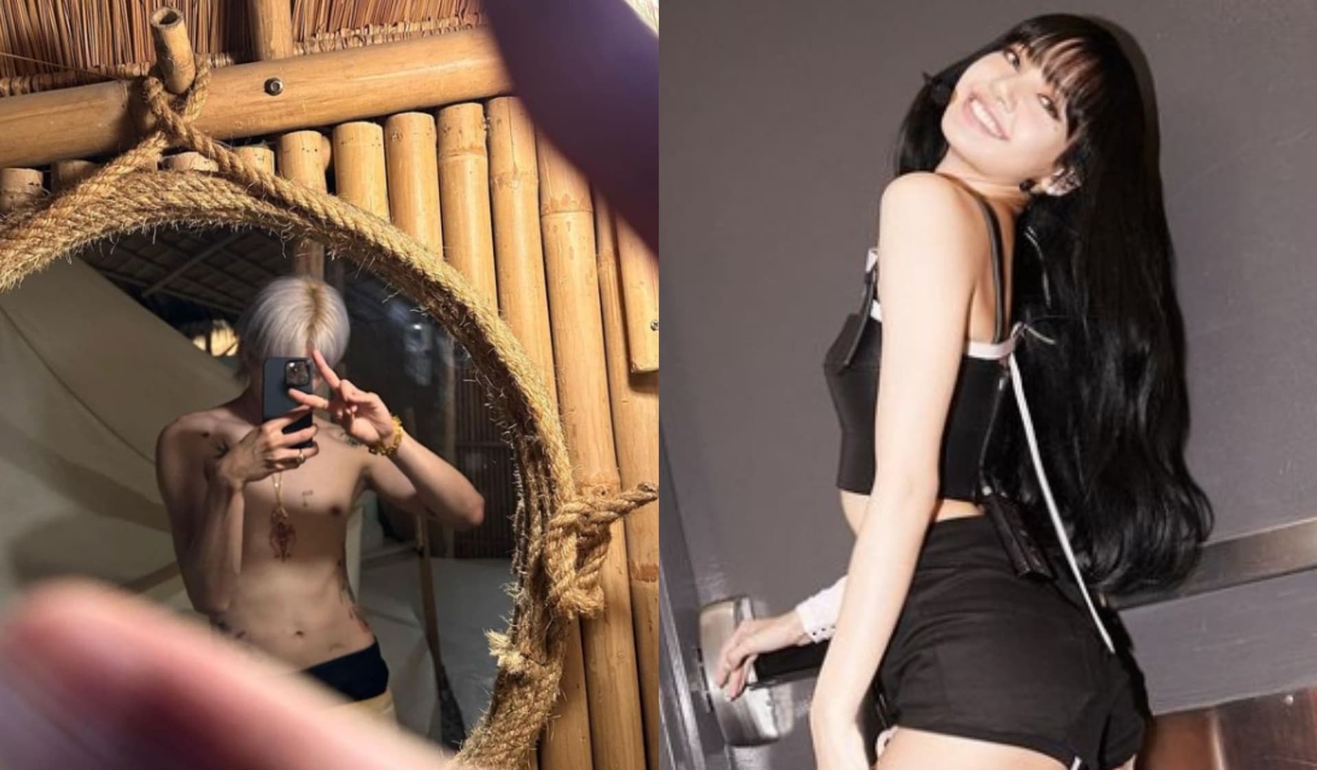 BLACKPINK's Lisa and NCT's Taeyong embroiled in intense dating rumours! Netizens speculate on Lovestagram evidence.