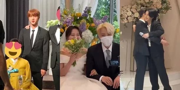 BTS成員大方現身隊友家族婚禮!Crush為J-hope親姊唱祝歌:好像選秀一樣 XD