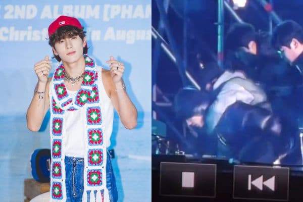 THE BOYZ ERIC驚傳MBC歌謠大祭典彩排受傷!由成員背下台引網擔憂!