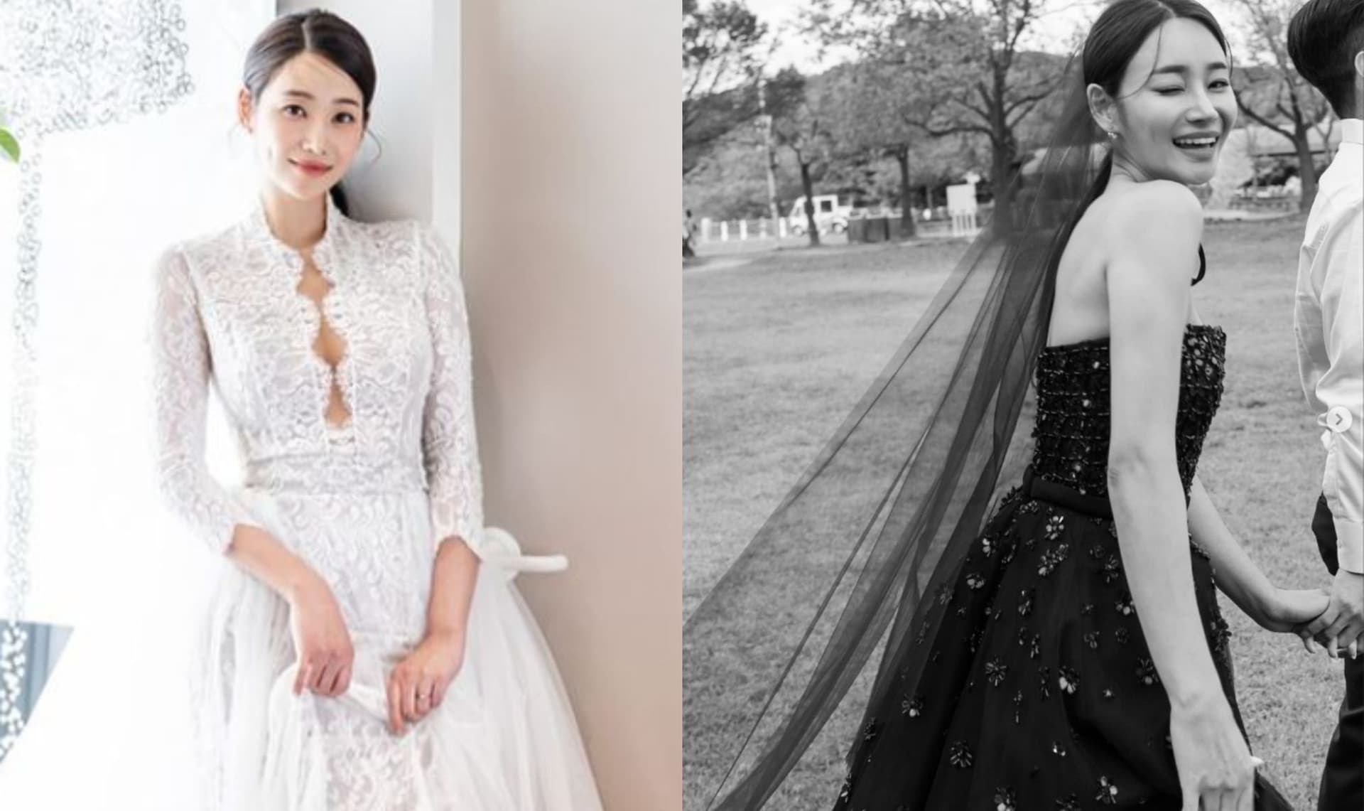 AOA酉奈與TWICE作曲家曬絕美婚紗!告白老公:在崩潰時溫暖我的人!