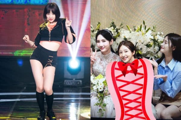 EXID哈妮「婚禮穿搭」太隨便?現場照片公開韓網反應超真實!