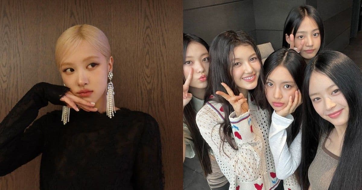 被外媒提問NewJeans與HYBE衝突問題!Rosé「1句話」超智慧回應引熱議