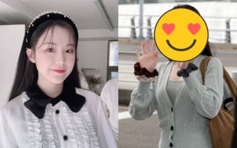 (G)I-DLE 舒華戴「超大護目鏡」返台⋯成防疫模範引熱議!網讚:「做什麼都很自然」