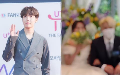 生圖也超能打!BTS j-hope出席姐姐婚禮新造型曝光...賀詞超感人惹哭全場