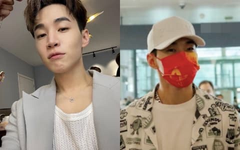Henry戴「愛中國」口罩入境!親中行為被罵翻...韓網批:「不要上韓國節目!」