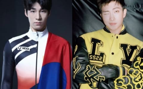BTS RM拯救遭受中國網民惡評的冬奧選手!黃大憲道謝:淨化了我的IG!