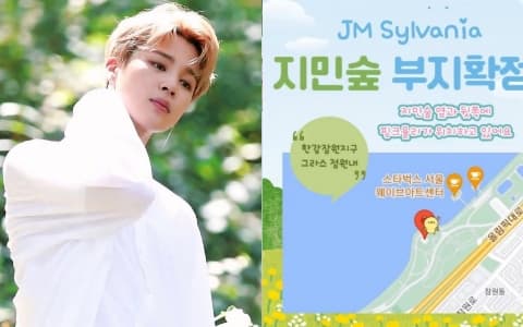 BTS Jimin粉絲超狂!租賃飛機慶生還不夠...將在漢江建造專屬森林!