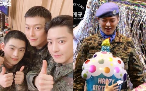 張基龍、EXO燦烈等藝人疑服役期間「擅離職役」!練習時間開生日趴!