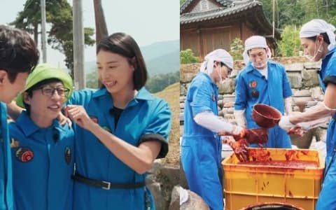 劉在錫、李光洙、金軟景超爆笑極限勞動!XD