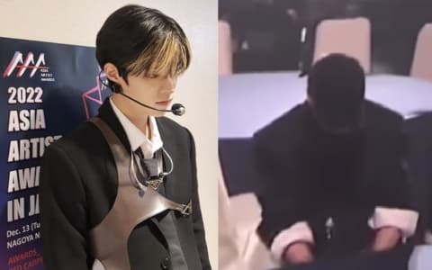 【韓網熱評】Stray Kids在《2022 AAA》頒獎典禮上「抬不起頭」!理由笑翻網友!
