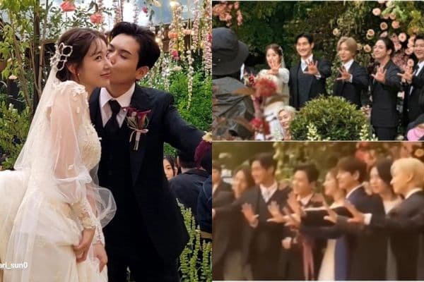 【韓娛熱議】厲旭結婚成員全出動!3種版本合照出爐獲讚:超懂粉絲需求!