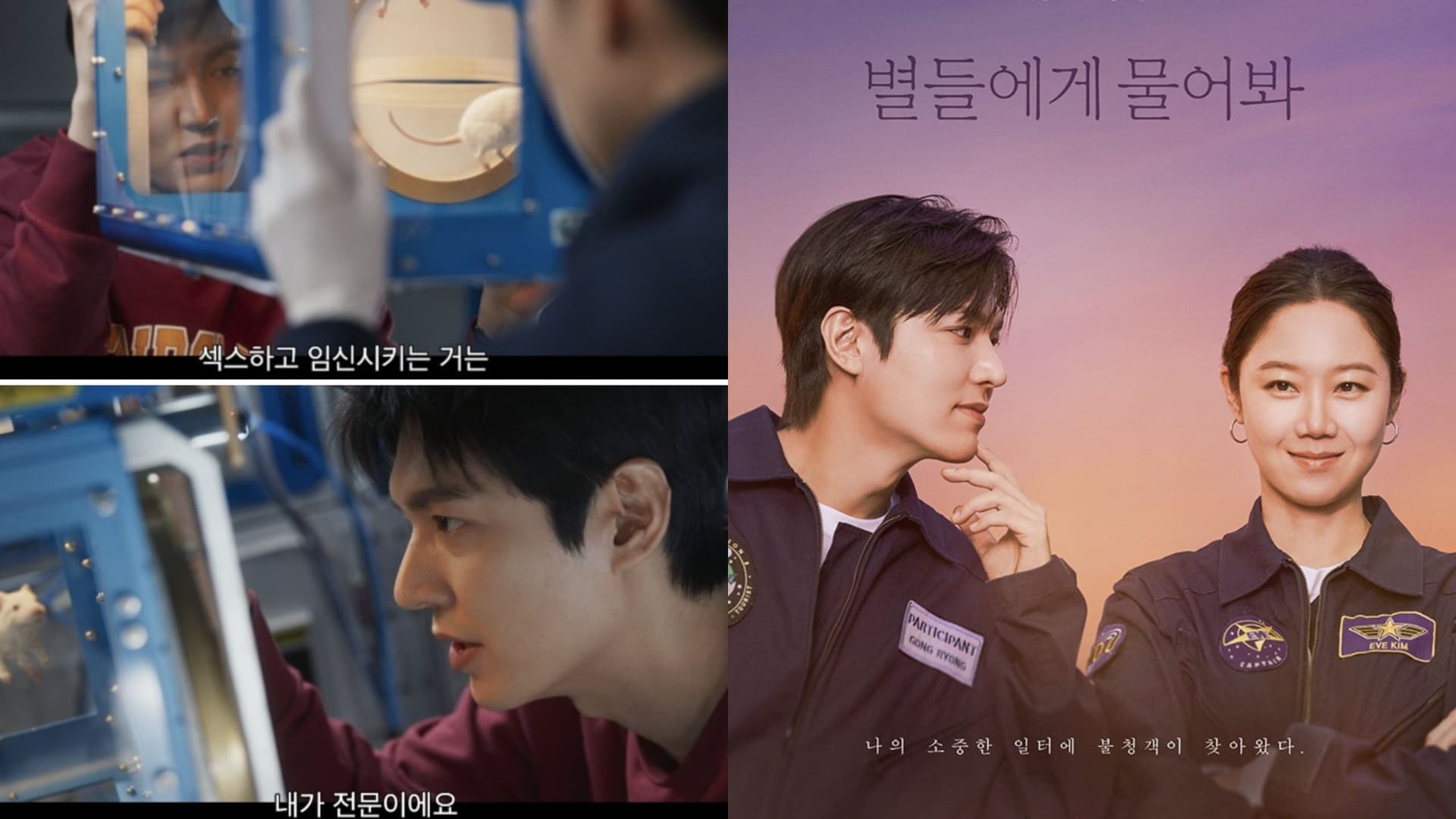 李敏鎬孔曉振無聊到沒火花!《問問星星吧》大尺度台詞:「說起SEX和懷孕是我的專長」網傻眼!