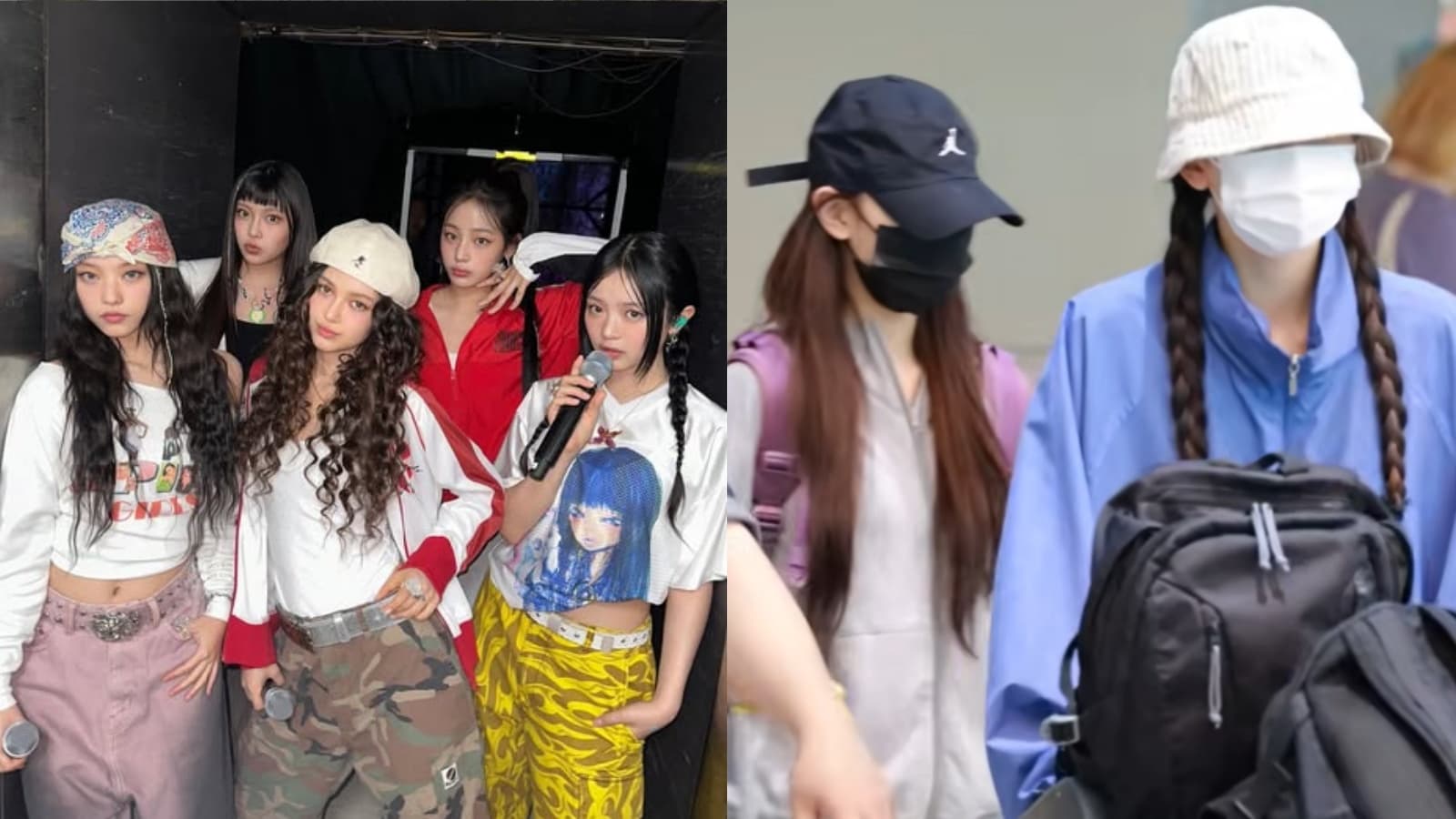 NewJeans有大動作?2成員突同框現身機場 網瘋猜:雙人小分隊要來了