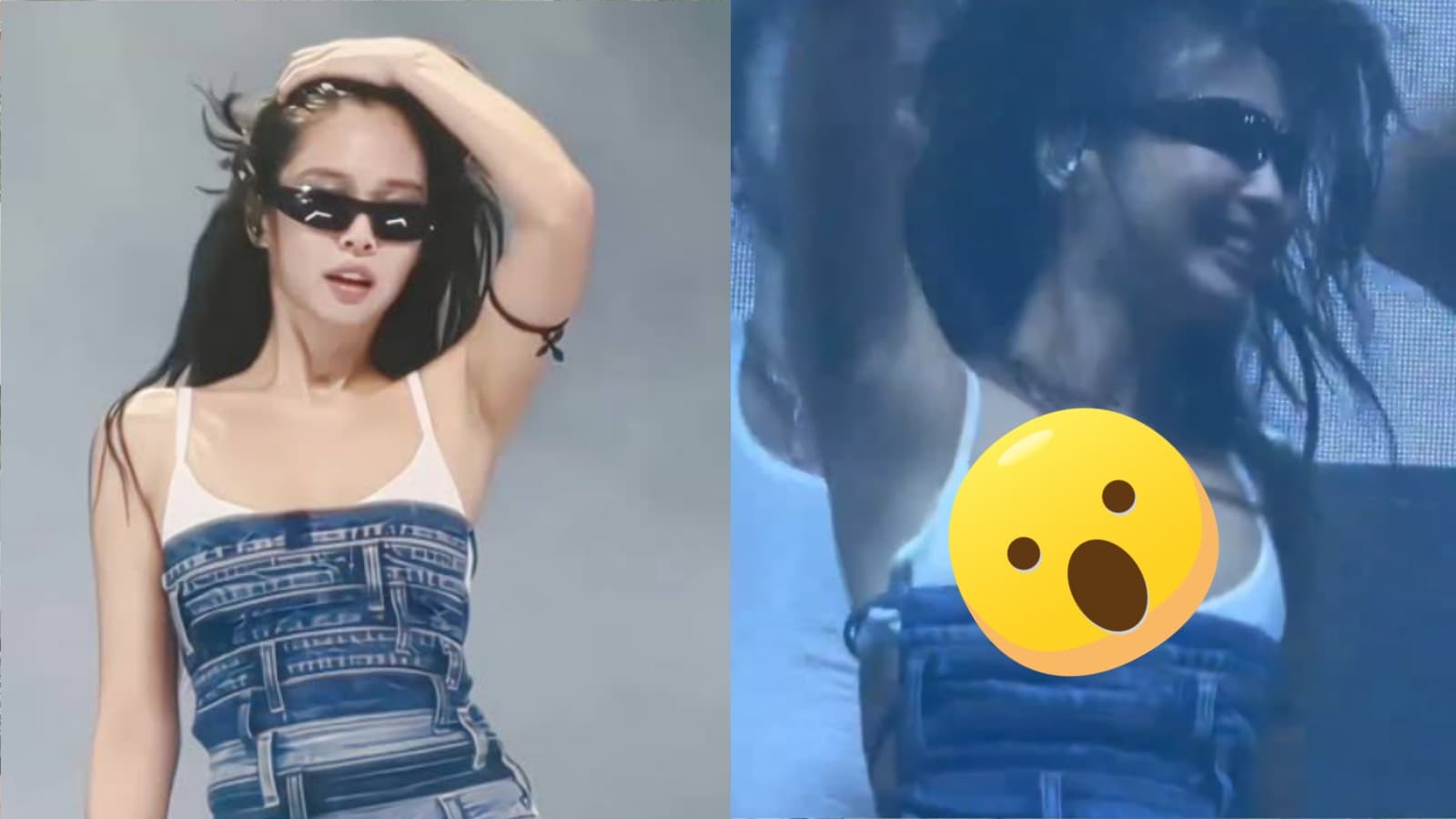 Jennie日本音樂祭疑走光!唱跳間服裝突移位 「露點」畫面曝光瘋傳