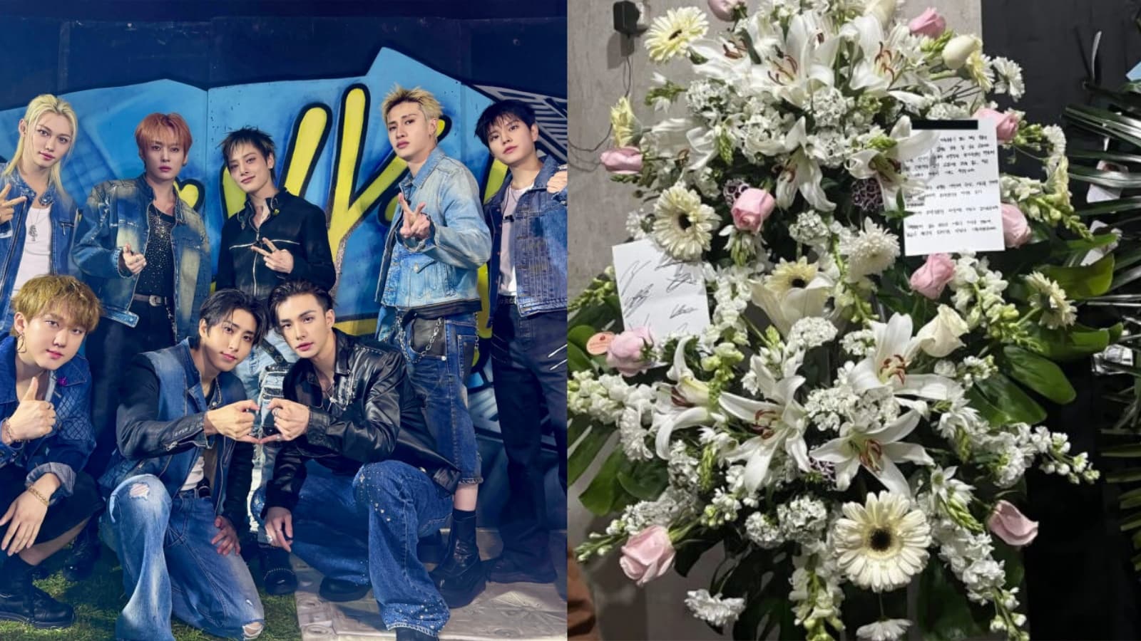 16歲粉絲赴現場見Stray Kids卻成憾事!全團悲痛悼念 親送花圈寫「不會忘記」