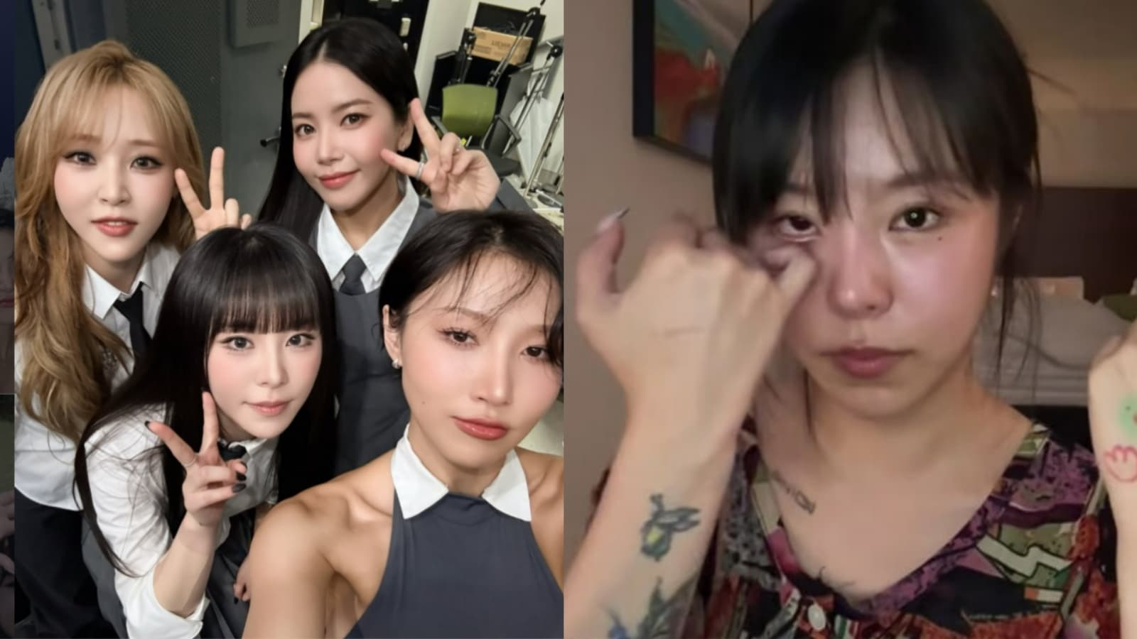 輝人直播突淚崩!喊「想回MAMAMOO全盛期」 網酸:當初不是自己不續約?